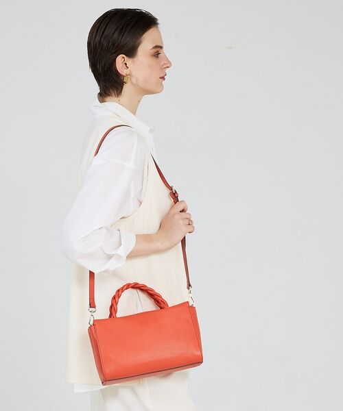 LOWELL Things / ロウェルシングス ショルダーバッグ | TwisB/ツイストハンドルレザーバッグ【予約】 | 詳細13