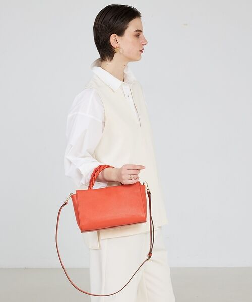 LOWELL Things / ロウェルシングス ショルダーバッグ | TwisB/ツイストハンドルレザーバッグ【予約】 | 詳細15