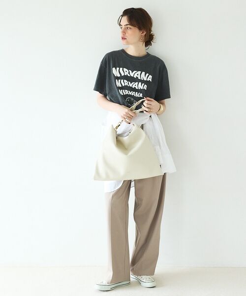 LOWELL Things / ロウェルシングス トートバッグ | Karna/ホーボーワンハンドルショルダー【予約】 | 詳細10