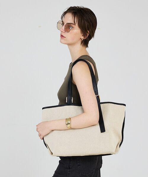 LOWELL Things / ロウェルシングス トートバッグ | Linea/A4キャンバストート【予約】 | 詳細6