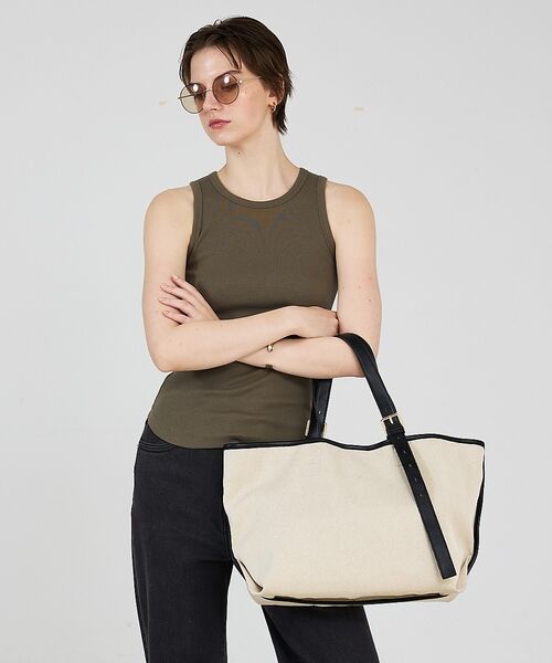 LOWELL Things / ロウェルシングス トートバッグ | Linea/A4キャンバストート【予約】 | 詳細8