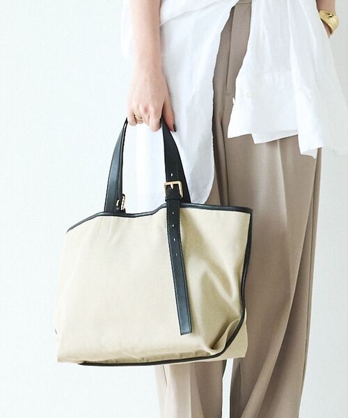 LOWELL Things / ロウェルシングス トートバッグ | Linea/A4キャンバストート【予約】（ブラック）