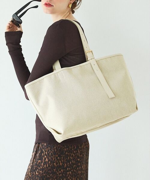 LOWELL Things / ロウェルシングス トートバッグ | Linea/A4キャンバストート【予約】（ホワイト）