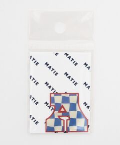 LOWELL Things / ロウェルシングス ペットグッズ | MATIE/アルファベットステッカー（A-G）/Sサイズ