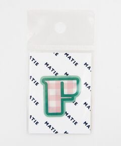 LOWELL Things / ロウェルシングス ペットグッズ | MATIE/アルファベットステッカー（A-G）/Sサイズ