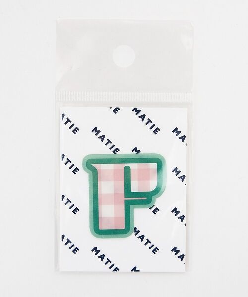 LOWELL Things / ロウェルシングス ペットグッズ | MATIE/アルファベットステッカー（A-G）/Sサイズ（その他6）