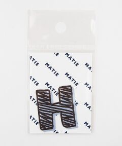 LOWELL Things / ロウェルシングス ペットグッズ | MATIE/アルファベットステッカー（H-N）/Sサイズ