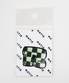 LOWELL Things / ロウェルシングス ペットグッズ | MATIE/アルファベットステッカー（O-U）/Sサイズ