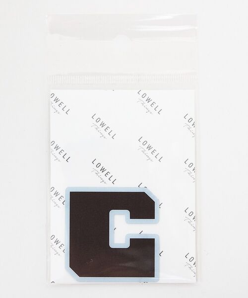 LOWELL Things / ロウェルシングス 服飾小物 | アルファベットステッカー（A-G）/Mサイズ/推し活（その他3）