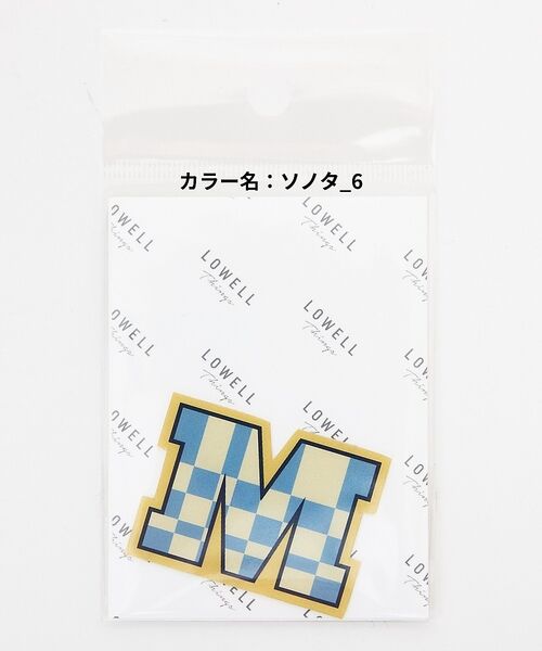 LOWELL Things / ロウェルシングス 服飾小物 | アルファベットステッカー（H-N）Mサイズ/推し活 | 詳細14