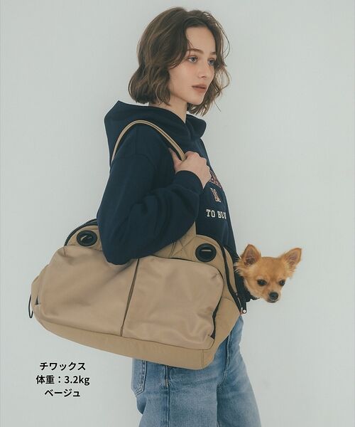 LOWELL Things / ロウェルシングス ペットグッズ | MATIE/ペットキャリートートバッグ/キャリーオン/犬・猫用【Directio | 詳細25