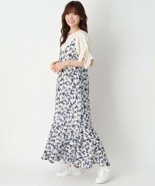 セール ワッシャー花柄キャミワンピース ワンピース Its Demo イッツデモ ファッション通販 タカシマヤファッションスクエア