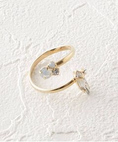 ITS'DEMO / イッツデモ リング | 【サイズ調整可能】ビジューフリーリング