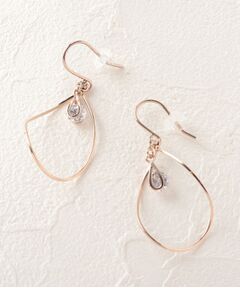 ITS'DEMO / イッツデモ ピアス・イヤリング | キュービックカットフレームピアス