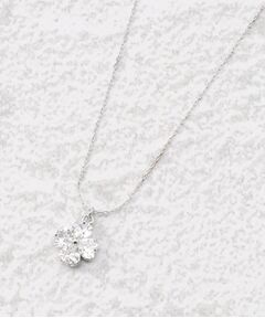 ITS'DEMO / イッツデモ ネックレス・ペンダント・チョーカー | 四つ葉キュービックプチネックレス