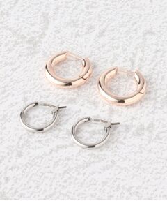 ITS'DEMO / イッツデモ ピアス・イヤリング | 4P フープピアス　ベーシック