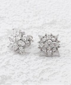 ITS'DEMO / イッツデモ ピアス・イヤリング | スクエアキュービックピアス