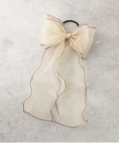 ITS'DEMO / イッツデモ ヘアアクセサリー | 【透け感／ビッグリボン／推し活に】カラフルリボンポニー