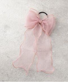 ITS'DEMO / イッツデモ ヘアアクセサリー | 【透け感／ビッグリボン／推し活に】カラフルリボンポニー