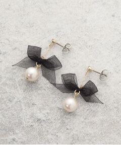 ITS'DEMO / イッツデモ ピアス・イヤリング | オーガンジーパール調ピアス