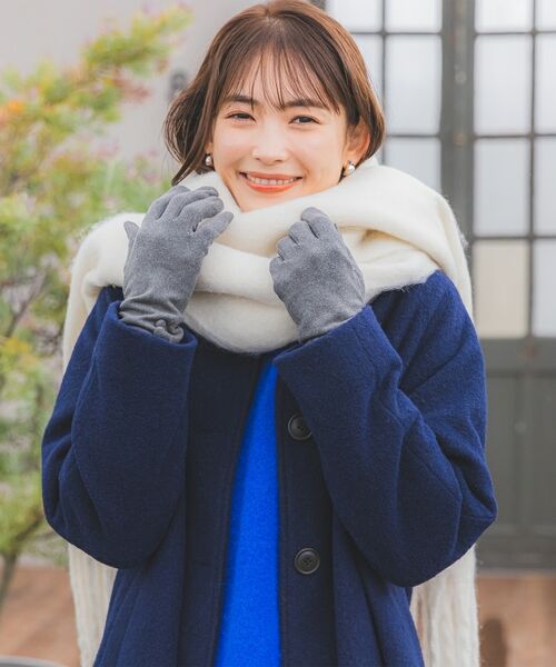 ITS'DEMO / イッツデモ マフラー・ショール・スヌード・ストール | 【手洗い可】バルキー無地ストール | 詳細6