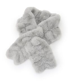 ITS'DEMO / イッツデモ マフラー・ショール・スヌード・ストール | 【手洗い可】シャーリングファーマフラー