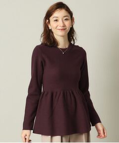 ITS'DEMO / イッツデモ ニット・セーター | 【手洗い可】ペプラムニット