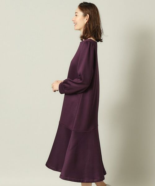 ITS'DEMO / イッツデモ ミニ丈・ひざ丈ワンピース | 【手洗い可】裏起毛ワンピース | 詳細14