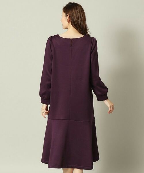 ITS'DEMO / イッツデモ ミニ丈・ひざ丈ワンピース | 【手洗い可】裏起毛ワンピース | 詳細15