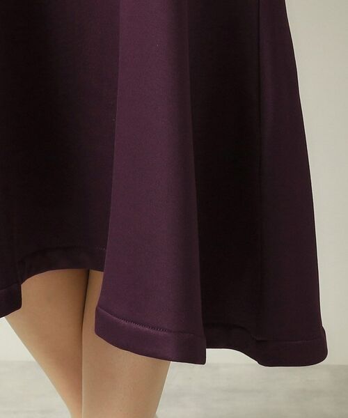 ITS'DEMO / イッツデモ ミニ丈・ひざ丈ワンピース | 【手洗い可】裏起毛ワンピース | 詳細19