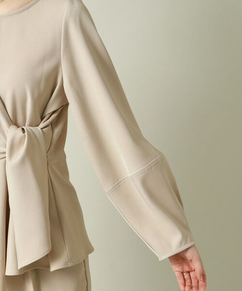 ITS'DEMO / イッツデモ シャツ・ブラウス | 【通勤／手洗い可／吸水速乾】ツイルブラウス | 詳細17