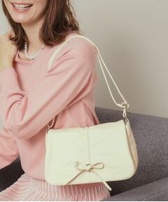 ITS'DEMO / イッツデモ ショルダーバッグ | リボンモチーフミニショルダー