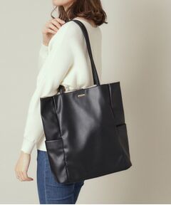 ITS'DEMO / イッツデモ トートバッグ | 【通勤／A4対応／7ポケット】縦型多ポケトート