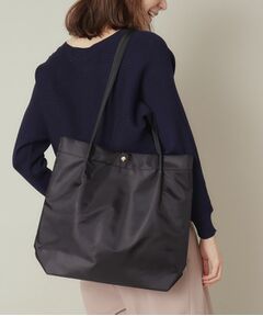 ITS'DEMO / イッツデモ トートバッグ | 【A4対応】仕切りタックトート