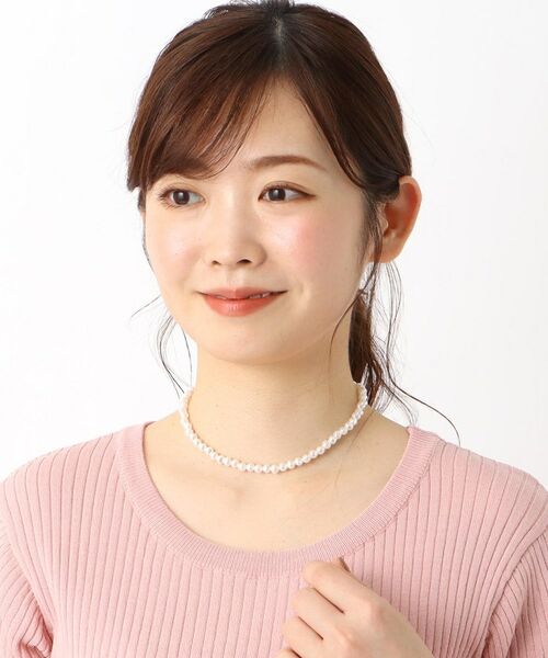 ITS'DEMO / イッツデモ ネックレス・ペンダント・チョーカー | ハートトップパール調ネックレス | 詳細10