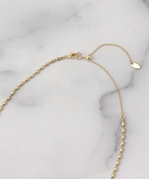 ITS'DEMO / イッツデモ ネックレス・ペンダント・チョーカー | ハートトップパール調ネックレス | 詳細5