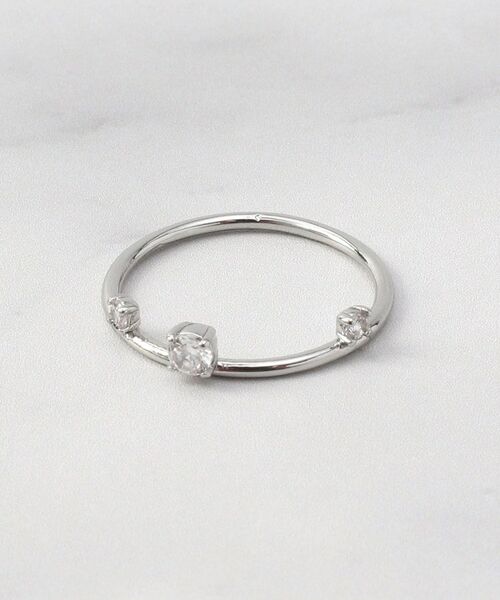 ITS'DEMO / イッツデモ リング | ３Ｐセットポイントビジューリング | 詳細4