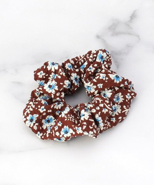 ITS'DEMO / イッツデモ ヘアアクセサリー | フラワーパターンシュシュ | 詳細1