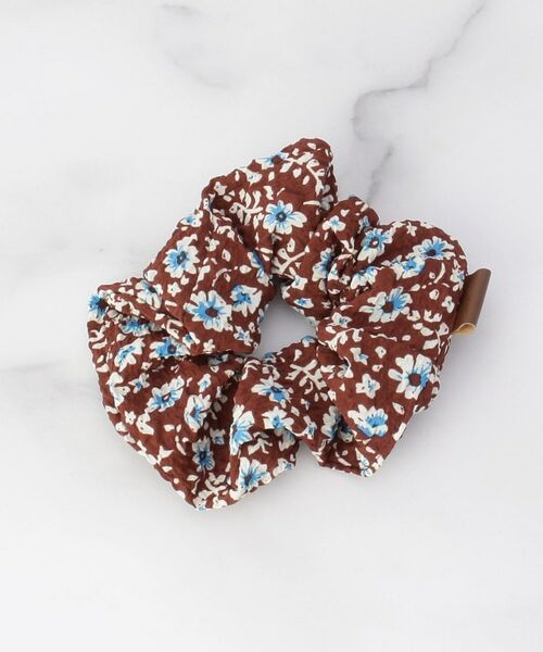 ITS'DEMO / イッツデモ ヘアアクセサリー | フラワーパターンシュシュ | 詳細2