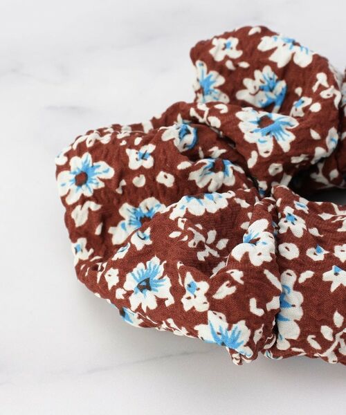 ITS'DEMO / イッツデモ ヘアアクセサリー | フラワーパターンシュシュ | 詳細3