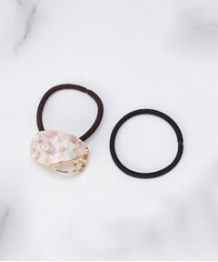 ITS'DEMO / イッツデモ ヘアアクセサリー | 透かしモチーフ付け替えポニー