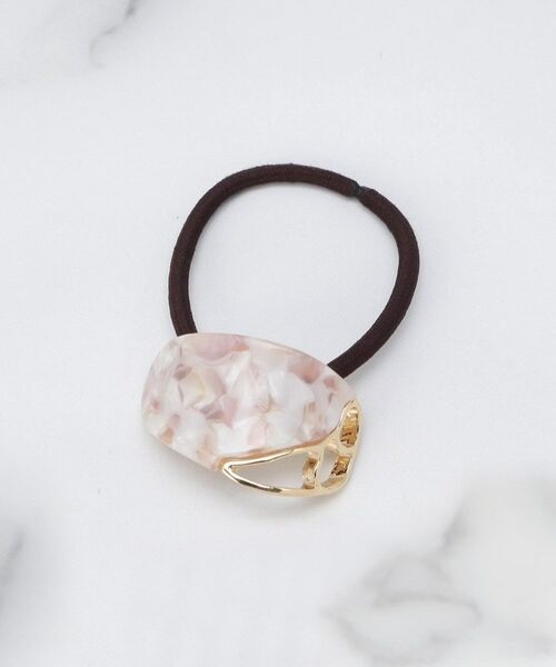 ITS'DEMO / イッツデモ ヘアアクセサリー | 透かしモチーフ付け替えポニー | 詳細2