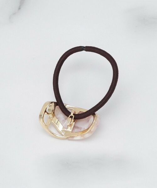 ITS'DEMO / イッツデモ ヘアアクセサリー | 透かしモチーフ付け替えポニー | 詳細3