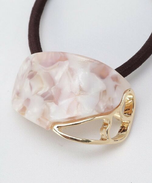 ITS'DEMO / イッツデモ ヘアアクセサリー | 透かしモチーフ付け替えポニー | 詳細4