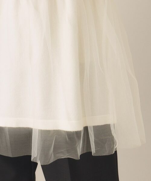 ITS'DEMO / イッツデモ ニット・セーター | 【手洗い可】チュールペプラムニット | 詳細18