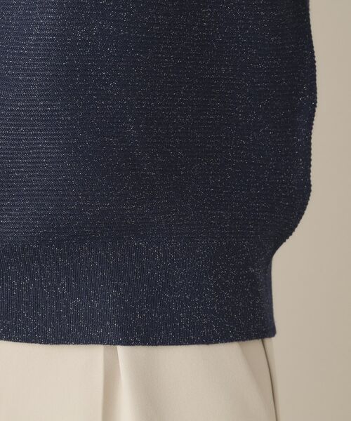 ITS'DEMO / イッツデモ ニット・セーター | 【通勤／手洗い可】ラメガーターニット | 詳細25