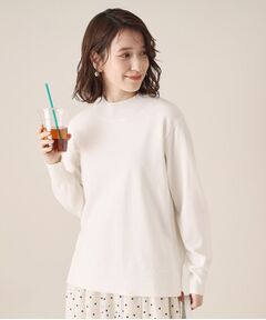 ITS'DEMO / イッツデモ ニット・セーター | 【通勤／手洗い可】ラメハイネックニット