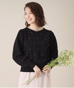 ITS'DEMO / イッツデモ ニット・セーター | 【通勤／手洗い可】チェック柄ラメニット