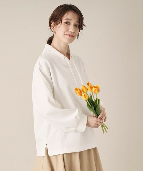 ITS'DEMO / イッツデモ カットソー | 【手洗い可】ダンボールジャージープルオーバー | 詳細4