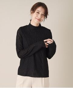 ITS'DEMO / イッツデモ カットソー | 【洗濯機OK】レースプルオーバー